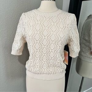 Cream Knit Sweater